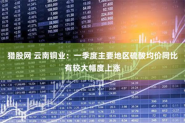 猎股网 云南铜业：一季度主要地区硫酸均价同比有较大幅度上涨